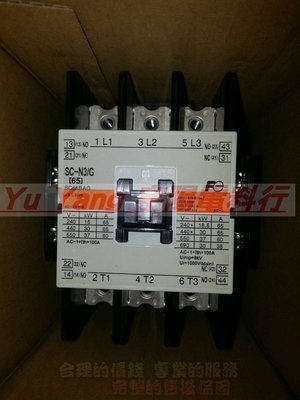 日本fuji富士電磁接觸器 SC-N3/G 24DC 電磁開關