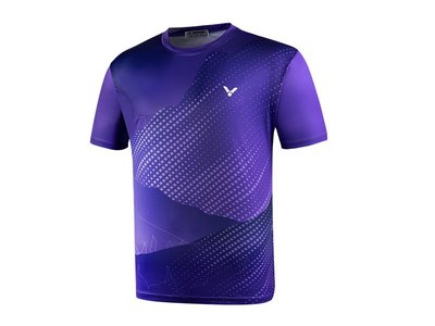 （羽球世家）勝利 羽球短袖T恤 T-2113 J 台灣日月潭 T-Shirt 中性 T2113 紫色