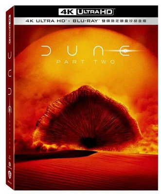 [藍光先生4K] 沙丘 : 第二部 UHD+BD 雙碟鐵盒沙胡坴版 Dune : Part Two ( 得利正版 )