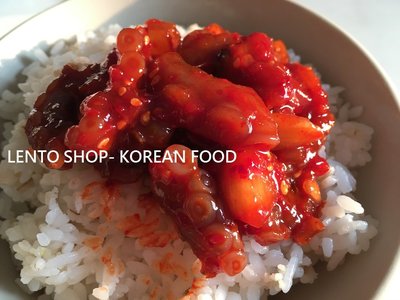 LENTO SHOP - 韓國水協  醃辣醬章魚 醃章魚 辣章魚 낙지젓 200克(g)小包裝