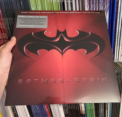 【RSD 紅藍膠現貨】蝙蝠俠與羅賓 BATMAN & ROBIN 原聲黑膠LP