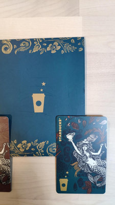 星享卡 美人魚 周年慶 2014 Starbucks 空卡