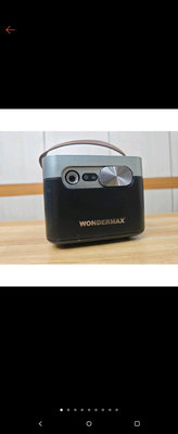 賣二手 Wondermax AP3 plus 高階微型投影機 DLP 2500流明+安博10 機上盒 UBOX 10 安博10代 第四台 電視盒 原廠公司貨