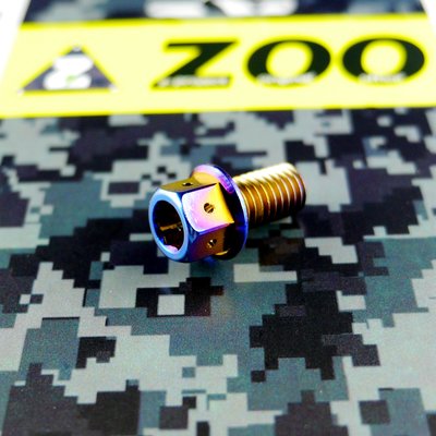 ZOO 鍍鈦 磁石洩油螺絲 齒輪油洩油螺絲 磁石螺絲 勁戰 雷霆 SMAX FORCE 全車系通用