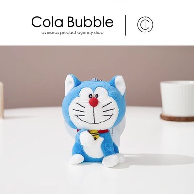 日本正版招財貓哆啦a夢叮當貓公仔玩偶毛絨包掛件書包小掛飾
