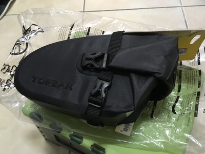 【內壢】【新品】TOPEAK Wedge Dry bag (L) 全防水座墊袋 黑