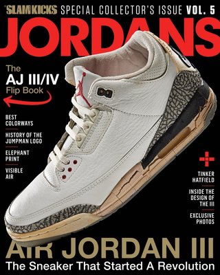 全新SLAM籃球雜誌Air Jordan 3 4球鞋特輯