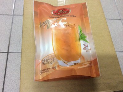 (現貨特價下殺中) 泰國手標牌 三合一 即溶 泰式奶茶 ５小包