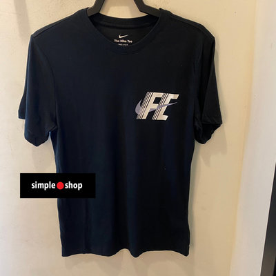 【Simple Shop】NIKE Dri-FIT FC 運動短袖 NIKE 足球短袖 黑色 FD0125-010