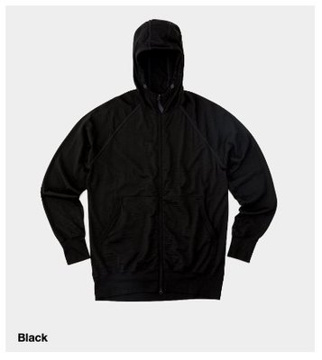 YAMATOMICHI 山と道 黑S MERINO 美麗諾羊毛外套 連帽夾克 中層 輕量透氣吸濕排汗抗臭 登山 日本製造