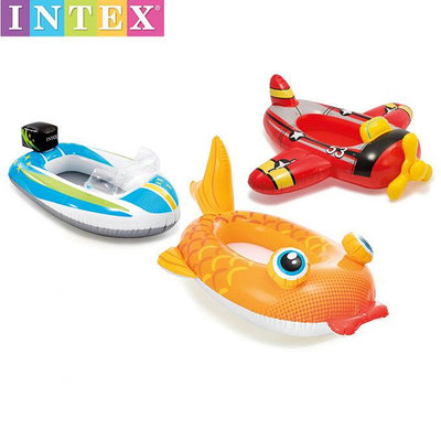 水上設備 游泳 INTEX 59380 泳池巡洋艦 兒童水上座圈 兒童水上充氣玩具