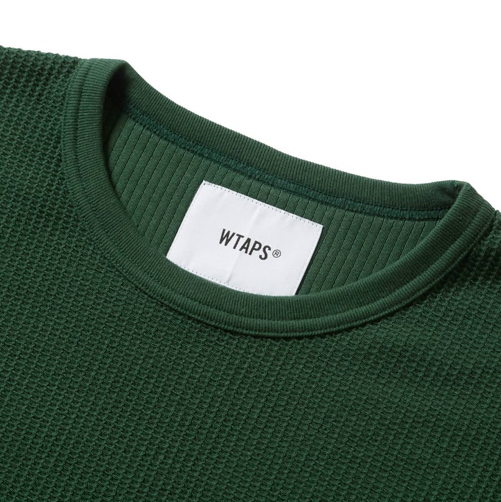 日貨代購CITY】2022AW WTAPS WAFFLE LS CTPL REGULAR 華夫格長T 2色