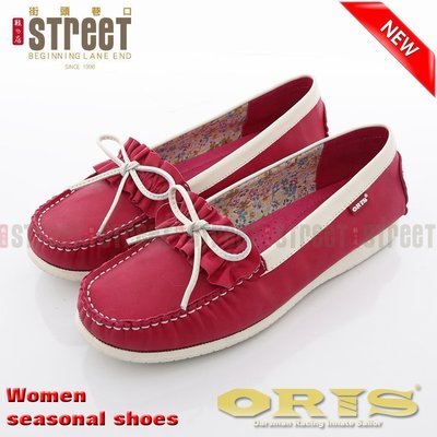 【街頭巷口 Street】ORIS 女款 破盤價買貴退差價 一腳登式 外出輕便休閒鞋 S65107 紅色