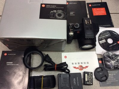 [保固一年][高雄明豐]ˉ公司貨 Leica V-LUX3  便宜賣 sx50 sx70 sx60 p900 b700