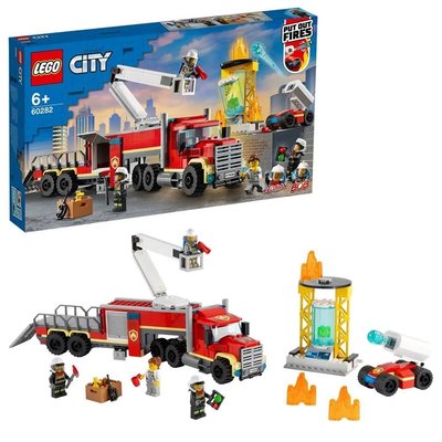 現貨 樂高 LEGO  City  城市系列 60282  消防指揮車 全新未拆 公司貨