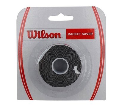 【WILSON 威爾森】RACKET SAVER 網球拍 拍框 保護貼 耐磨貼 黑色 WRZ522800