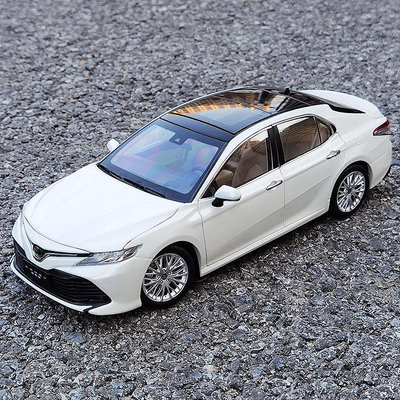 模型車 原廠 1:18 豐田全新第八代凱美瑞 TOYOTA CAMRY 汽車模型車模合金
