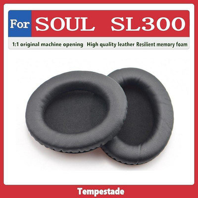 適用於 SOUL SL300 耳機套 頭戴式耳機保護套 耳罩 海綿as【飛女洋裝】