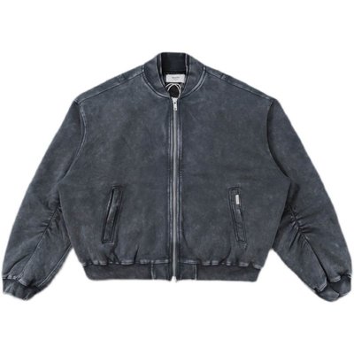【熱賣精選】REP REPRESENT knit stonewashed MA-1 zip-up jacket 外套夾克