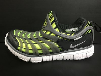 Nike 全新 運動童鞋 超輕 超軟 黑螢灰色 834365-700 毛毛蟲鞋 US 11C~3Y號