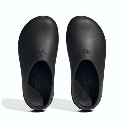 Adidas Adifom Stan Mule W 女 全黑色 膠鞋 麵包鞋 穆勒拖鞋 IE4626
