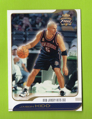 NBA 2001-02 FLEER Focus ~ Jason Kidd ~ 球員卡