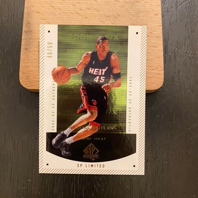 NBA 2002-03 SP Authentic SP Limited Rasual Butler RC #40/50 限量新人卡 籃球卡 球卡