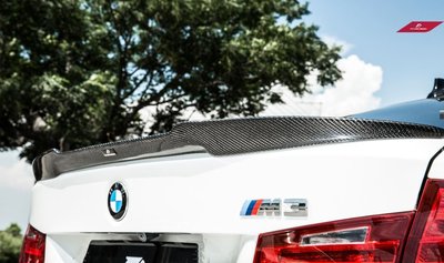 【政銓企業有限公司】BMW F30 F80 M3 FUTURE DESIGN 抽真空碳纖維卡夢 尾翼 F80 M3