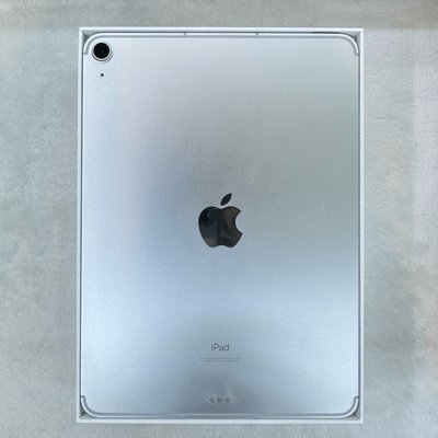 二手新品✨ iPad Air4 64G LTE 銀色 台灣公司貨 行動網路版 air4 64 銀色