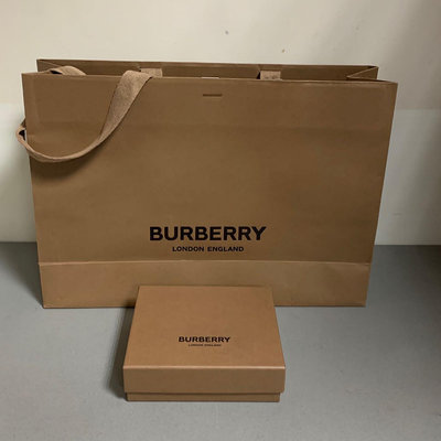 BURBERRY全新紙袋+紙盒
