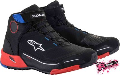 ♚賽車手的試衣間♚ Alpinestars® Honda CR-X Drystar Shoes Blue 車靴 賽車靴