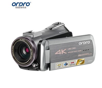 歐達（ORDRO）AZ50直播攝像機4K高清專業錄像機家用數碼DV攝影機