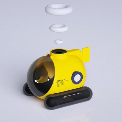 預購_抖音神器HEY MIX音控潛水艇加濕器減壓會吐煙圈-創意小物