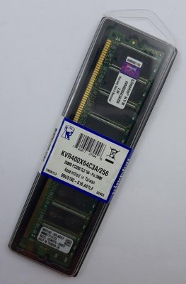 【冠丞3C】金士頓 KINGSTON DDR 400 256MB 記憶體 RAM 桌上型 RAM-114