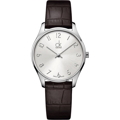 『中美鐘錶』可議價 Calvin Klein CK 女經典腕錶(K4D221G6)