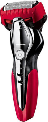 Panasonic【日本代購】松下 電動刮鬍刀 3刀頭 國際電壓 ES-ST2R - 紅色