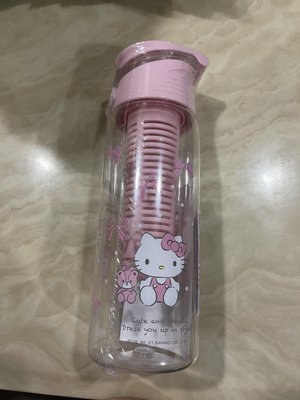 HELLO KITTY TRITAN 沁漾隨身水瓶(750ml 活動式濾芯)
