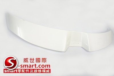 【S-Smart易購網】新款smart改裝卡爾森尾翼 導流板 三色 (白色) C453