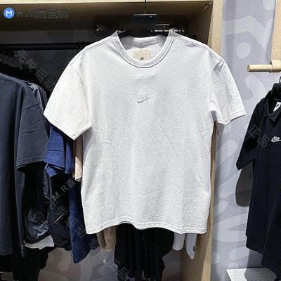 Nike 耐吉 男子23年夏季時尚刺繡logo休閑短袖T恤DO7393-030