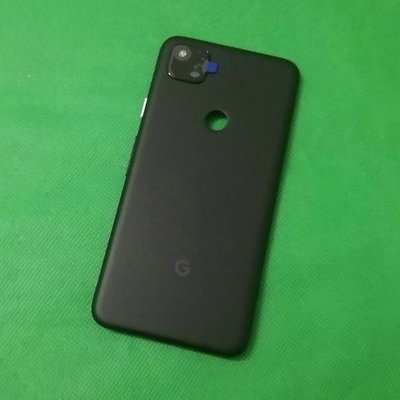Google保護殼適用于谷歌 Pixel 4a 黑色原裝后蓋 外殼 電池蓋 手機殼