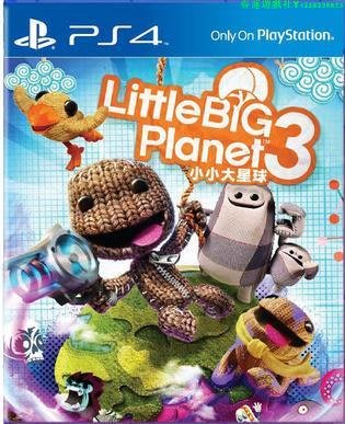 PS4正版二手游戲 小小大星球3 中文 現貨即發