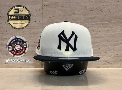 New Era x NY Yankees Cooperstown 1939 59Fifty 復古紐約洋基明星賽全封帽