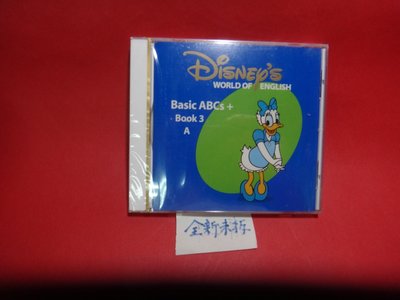 【愛悅二手書坊 CDA-5E】Basic ABCs + Book 3 A Disney′s寰宇迪士尼(未拆/藍妃鴨)