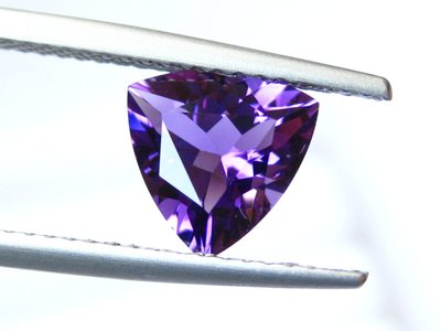 紫水晶 天然無處理 增長智慧 晶體濃郁 玻利維亞 1.2克拉【Texture &amp; Nobleness 低調與奢華】