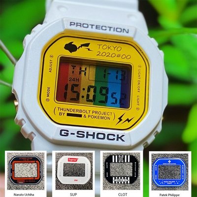 卡西歐錶盤配件G-SHOCK錶圈DW-5600 GW-B5600 GB-5600 GWX-5600 DW-5