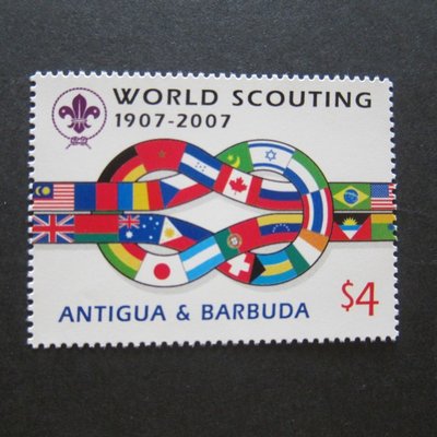 【雲品二】安提瓜Antigua Sc 2934 Scouts Set MNH 庫號#B504 50588