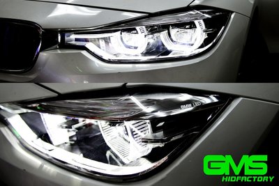 02GMS BMW寶馬F30 F31 12 13 14 15年透明燈殼燈外殼燈罩328I 320I 318I 正廠品質