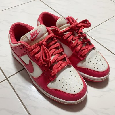Nike Dunk Low Archeo Pink DD1503-111 尺寸24cm 白桃紅 紅桃色 女鞋 二手 有盒