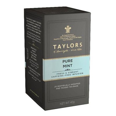 ※特價促銷※【即享萌茶】英國Taylors泰勒舒爽薄荷茶20茶包/盒(無咖啡因)促銷中