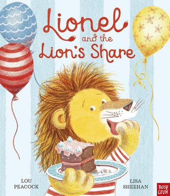 ＊小貝比的家＊LIONEL AND THE LION 'S SHARE/平裝+QR code/3~6歲/品德教育